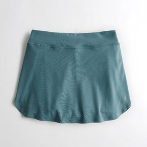 Hollister Gilly Hicks Go Recharge Active Mini Skortie, XXS, Turquoise Blue